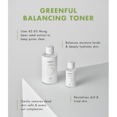Beplain: Greenful Balancing Toner - 200ml