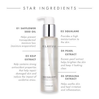 Klavuu: Pure Pearlsation Divine Pearl Cleansing Oil - 150 ml