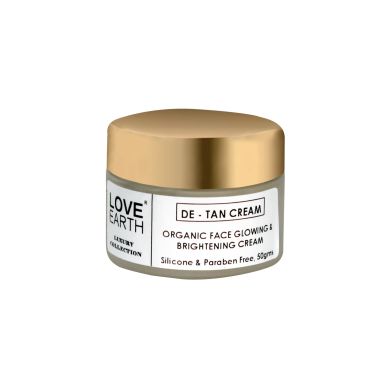 Love Earth: De-Tan Moisturizing Cream - 50gm