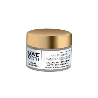 Love Earth: Anti-Blemish & Anti-Pigmentation Cream -50gm