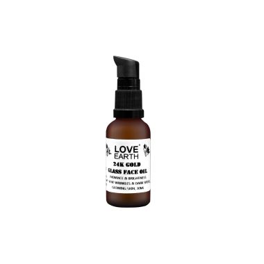 Love Earth: 24K Gold Glass Face Oil - 30ml
