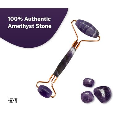 Love Earth: Amethyst Face Roller - 100gm