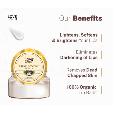 Love Earth: Coconut Lip Balm - 10g