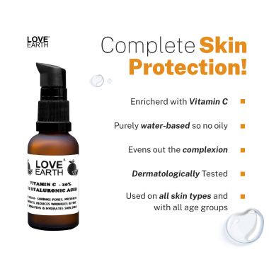Love Earth: Vitamin C Serum - 30ml