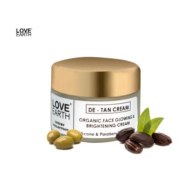 Love Earth: De-Tan Moisturizing Cream - 50gm