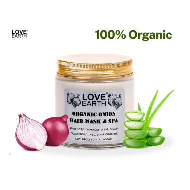 Love Earth: Organic Onion Hair Mask & Spa - 100g