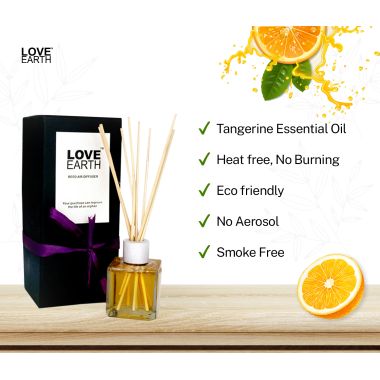 Love Earth: Reed Diffuser (Orange) - 30ml