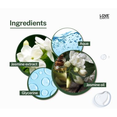 Love Earth: Jasmine Face Mist - 100ml