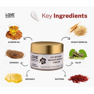 Love Earth: Ayurvedic Moisturizing Cream - 50g