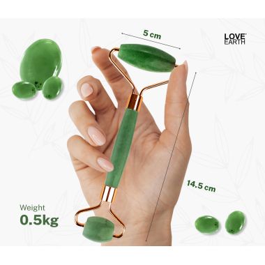 Love Earth: Jade Face Roller - 100gm