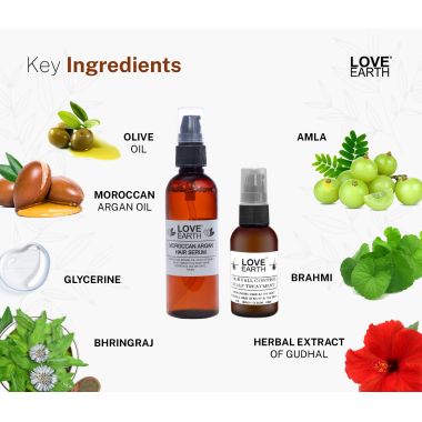 Love Earth: Hair Serum Combo - 100gm