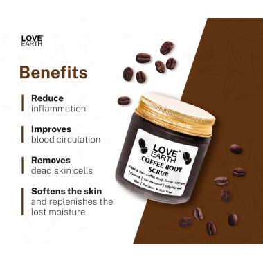 Love Earth: Coffee Body Scrub - 100gm