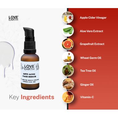 Love Earth: Anti Acne Serum - 30ml