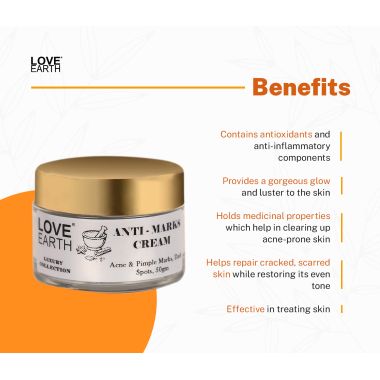 Love Earth: Anti Marks Cream - 50g