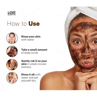 Love Earth: Coffee Body Scrub - 100gm