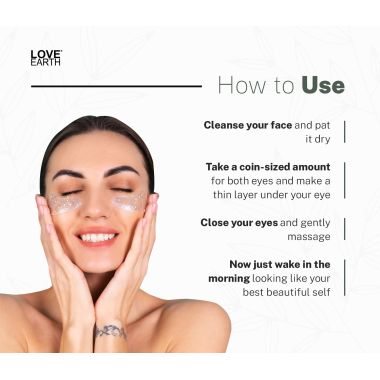 Love Earth: Under-Eye Gel - 50g
