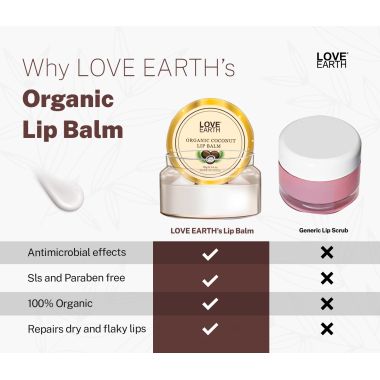 Love Earth: Coconut Lip Balm - 10g