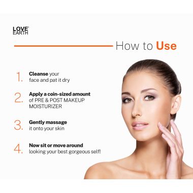 Love Earth: Pre & Post Makeup Moisturizer - 50gm