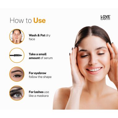 Love Earth: Organic Eyelash Growth Serum - 5ml