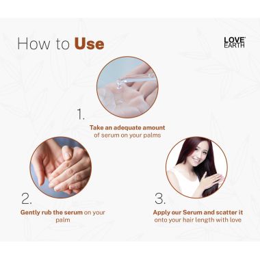 Love Earth: Moroccan Argan Hair Serum - 100ml