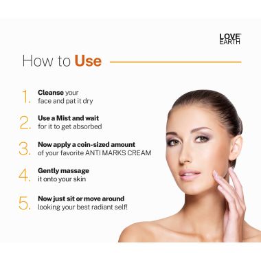 Love Earth: Anti Marks Cream - 50g