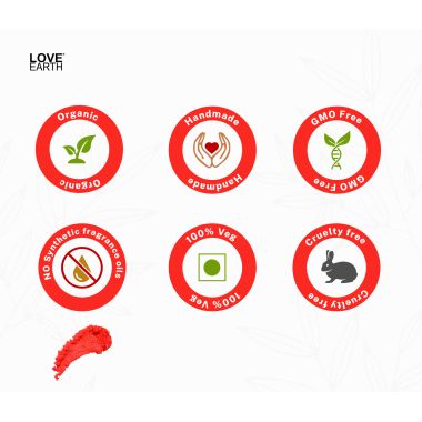 Love Earth: Organic Lip Scrub - 30gm