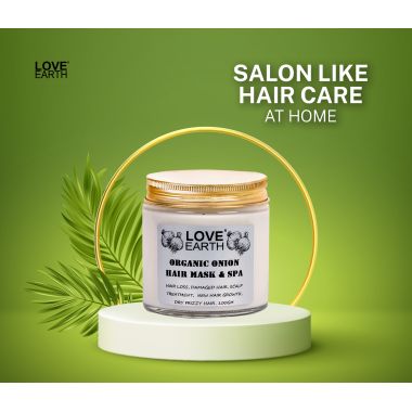 Love Earth: Organic Onion Hair Mask & Spa - 100g