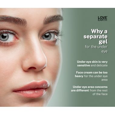 Love Earth: Under-Eye Gel - 50g