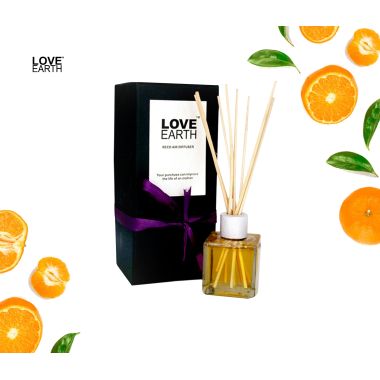 Love Earth: Reed Diffuser (Tangerine) - 30ml