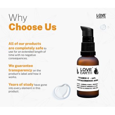 Love Earth: Vitamin C Serum - 30ml