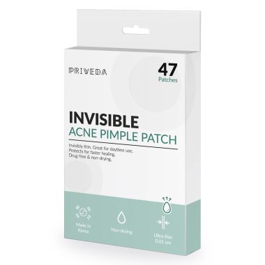 Priveda: INVISIBLE-ACNE-PIMPLE- PATCH Acne Pimple patch (Invisible) - 47 Patches