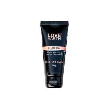 Love Earth: Charcoal Peel Off Mask - 50g