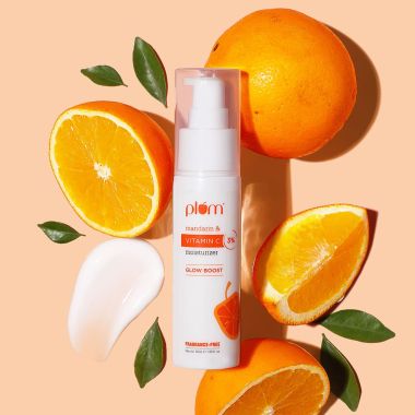 Plum: Plum 3% Vitamin C Moisturizer withMandarin | For Glowing Skin