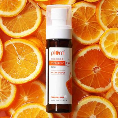 Plum: Plum 1.5% Vitamin C Toner with Mandarin For Men & Women - 100ml