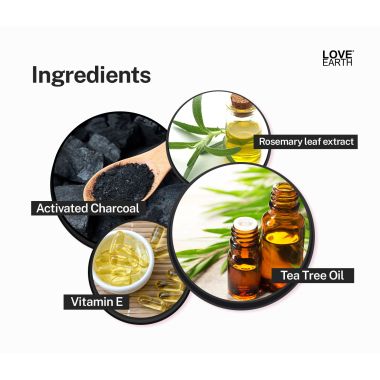 Love Earth: Charcoal Peel Off Mask - 50g