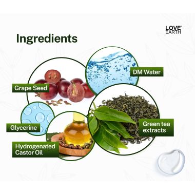 Love Earth: Green Tea Toner - 100ml