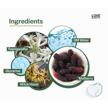 Love Earth: Rajni Gandha Toner - 100ml