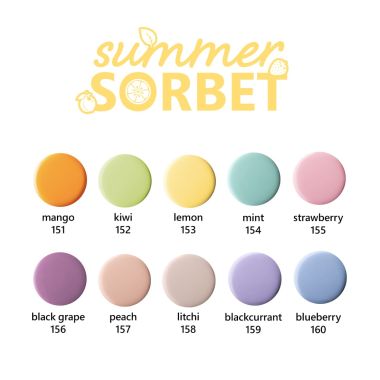Plum: Plum Color Affair Nail Polish Summer Sorbet Collection | Black Currant - 159 ()