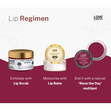 Love Earth: Lip & Cheek Tint - Sieze The Day - 8gm