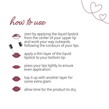 Plum: Plum Matte In Heaven Liquid Lipstick (Lychee-licious - 121) - 4.5ml