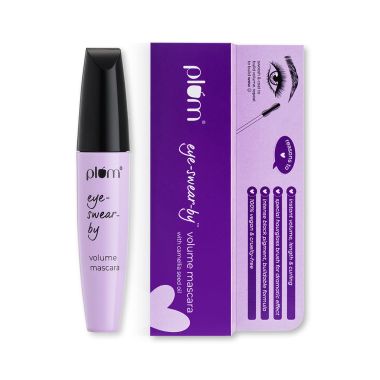 Plum: Plum Eye-Swear-By Volume Mascara(Black) - 6ml