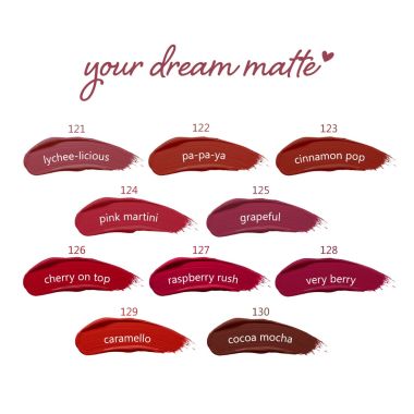 Plum: Plum Matte In Heaven Liquid Lipstick (Lychee-licious - 121) - 4.5ml