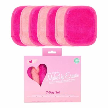 Makeup Eraser: I Heart You 7 Day Set - Includes 7 Mini MakeUp Erasers
