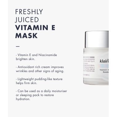 Klairs: Special Offer -Freshly Juiced Vitamin E Mask - 90 ml