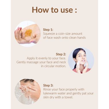 Priveda: Daily-Use Hydrating Coffee Face Wash - 100ml| For All Skin | Suitable For Both Women And Men