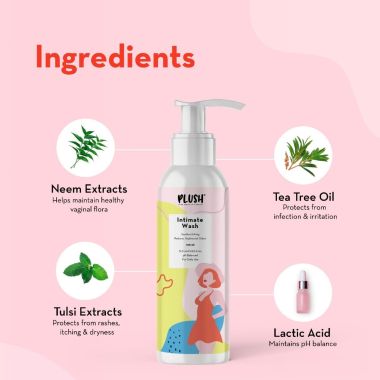Plush: All Natural Intimate & Vaginal Wash for Women
