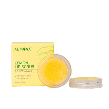 ALANNA: Lemon Lip Scrub - 8 gm