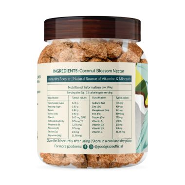 Good Graze: Coconut Jaggery Cubes - 300 g