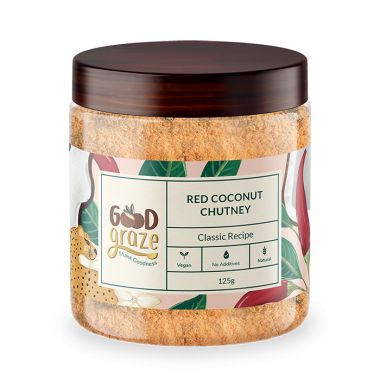 Good Graze: Red Coconut Chutney - 125 g