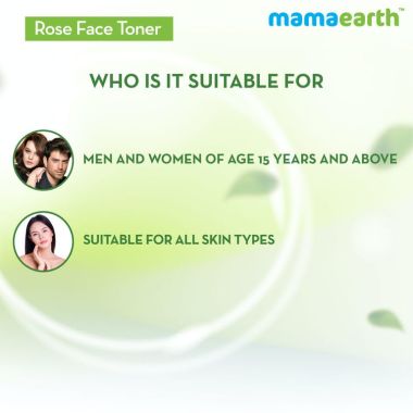 Mamaearth: Rose Water Face Toner for detoxification - 200ml